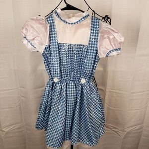 Child Wizzard of Oz Dorothy sequin dress